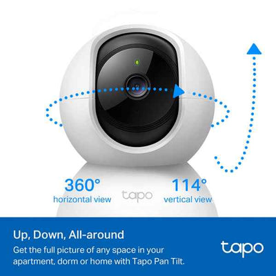Telecamera Tapo TC70 - Wi-Fi 1080p - uso in interno - Tp-Link