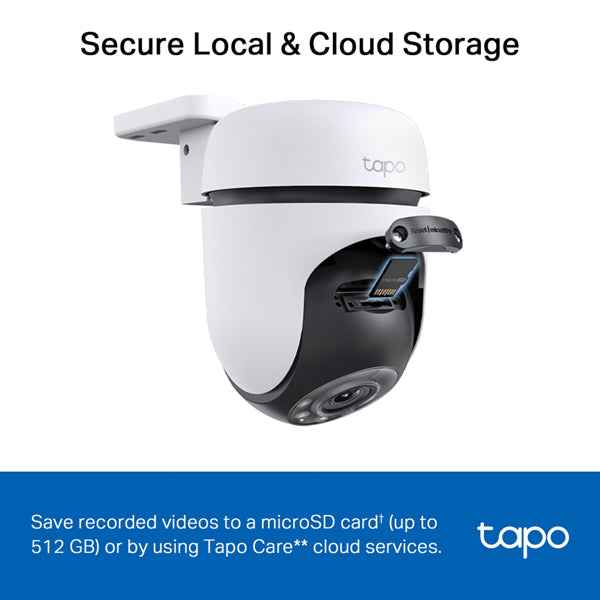 Telecamera Tapo TC41 - Wi-Fi 2K - uso in esterno a colori - Tp-Link