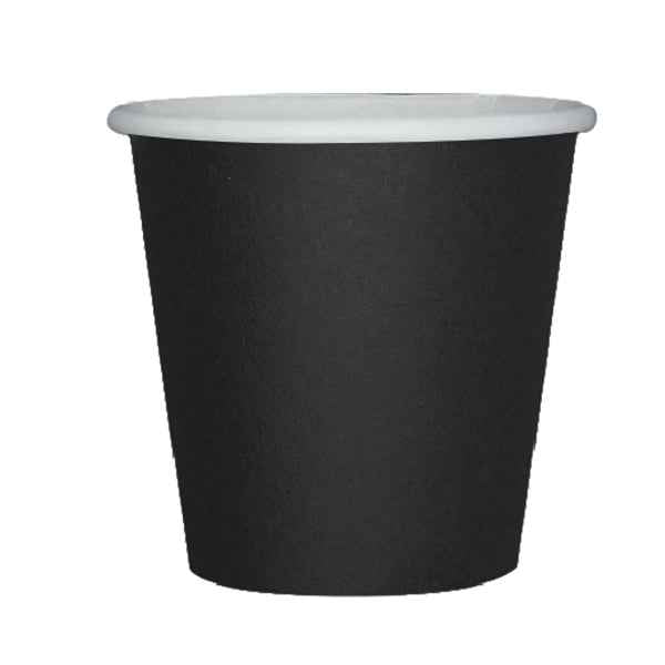 Bicchieri biodegradabili Ecocolor - 80cc - nero - Big Party - conf. 25 pezzi