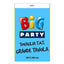Tovaglia TNT - 160 x 260 cm - turchese - Big Party -