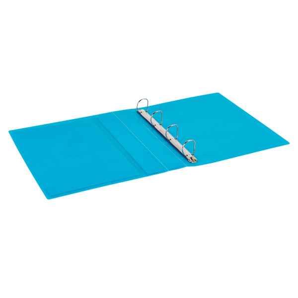 Raccoglitore personalizzabile Vision - 22 x 30 cm - 4 anelli a D 50 mm - dorso 7 cm - azzurro - Favorit