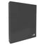 Raccoglitore ad anelli - 27 x 32 cm - Ø 30 mm - grigio scuro - BM