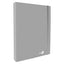 Cartella progetto con elastico - 25 x 34 cm - dorso 3 cm - grigio chiaro - BM