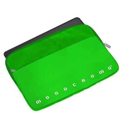Porta laptop in tessuto Monocromo - 36 x 25 x 1 cm - colori assortiti - Pigna