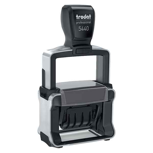 Timbro Professional 4.0 5440 Datario - 4,9 x 2,8 cm - 4 mm - personalizzabile - autoinchiostrante - cartuccia non inclusa- Trodat