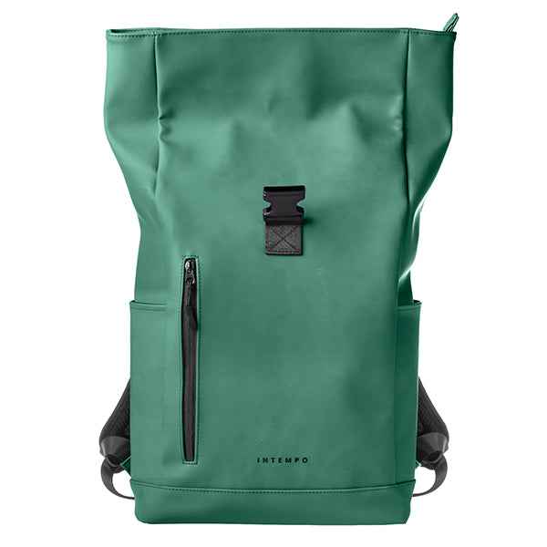 Zaino Roll-top Drop - 30 x 42 x 14 cm - gomma - verde - In Tempo