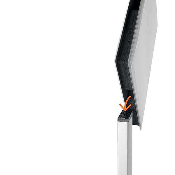 Espositore Info Stand Outdoor - da pavimento - A4 - Durable