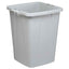 Bidone DURABIN - con maniglie - senza coperchio - 90 L - 52 x 61 x 49 cm - PP - grigio - Durable