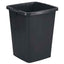Bidone DURABIN - con maniglie - senza coperchio - 90 L - 52 x 61 x 49 cm - PP - nero - Durable