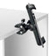 Supporto per tablet con morsetto tubolare - TOUGH CLAMP XL - da 7" a 13" con cover - ruotabile di 360° - Durable