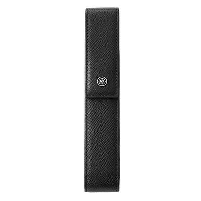 Portapenne c/chiusura magnetica - pelle Saffiano - nero - Cross