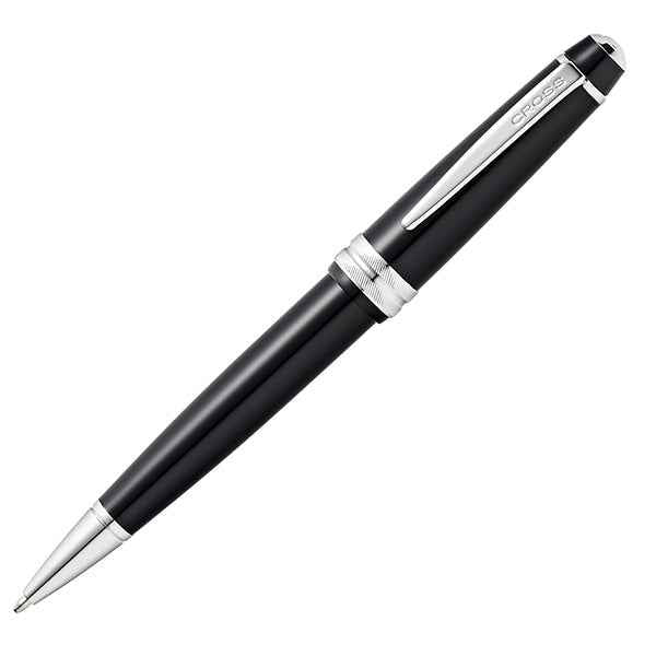 Penna sfera Bailey Light - punta F - fusto nero/cromo - Cross