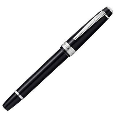Penna stilografica Bailey Light - punta M - fusto nero/cromo - Cross