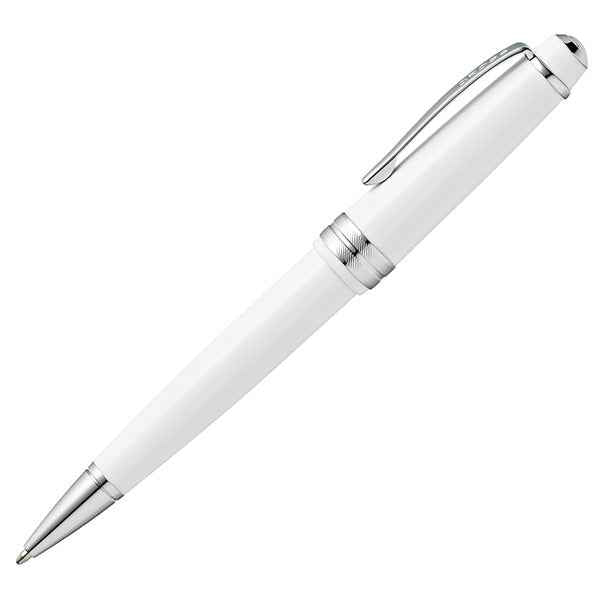 Penna sfera Bailey Light - punta F - fusto bianco/cromo - Cross