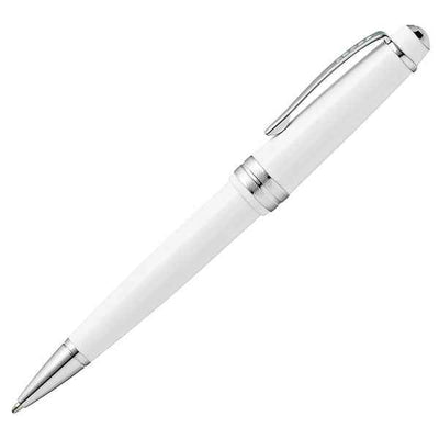 Penna sfera Bailey Light - punta F - fusto bianco/cromo - Cross