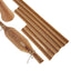Manicotti in carta alveolare - 45 x 1 cm - avana - Methodo - conf. 20 pezzi