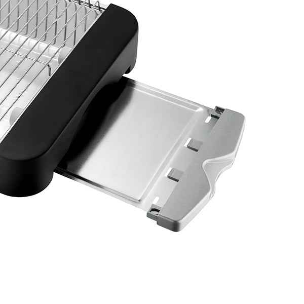 Tostiera piatta elettrica TOSTONE PLUS - 41 x 25 x 7,5 cm - 600 W - nero/argento - Melchioni family