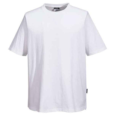T-shirt chef unisex - maniche corte - taglia M - bianco - Portwest