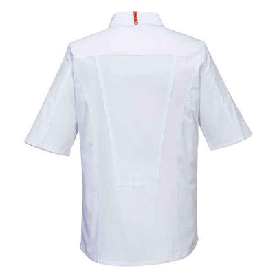 Giacca cuoco MeshAir Pro - maniche corte - taglia XXL - bianco - Portwest