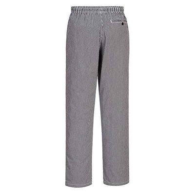 Pantaloni cuoco Bromley - taglia M - quadretti neri - Portwest