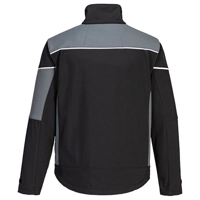 Giacca da lavoro Softshell Texpel™ Splash Eco - M - nero/grigio - Portwest