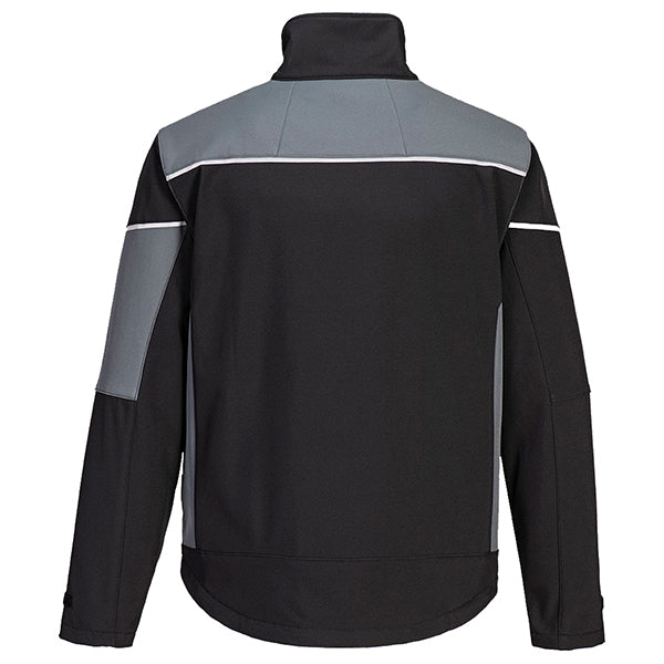 Giacca da lavoro Softshell Texpel™ Splash Eco - L - nero/grigio - Portwest