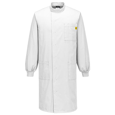 Camice da laboratorio Howie - antistatico - taglia M - bianco - Portwest