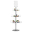 Espositore da terra a piramide - 50 x 50 x 156cm - Tecnostyl