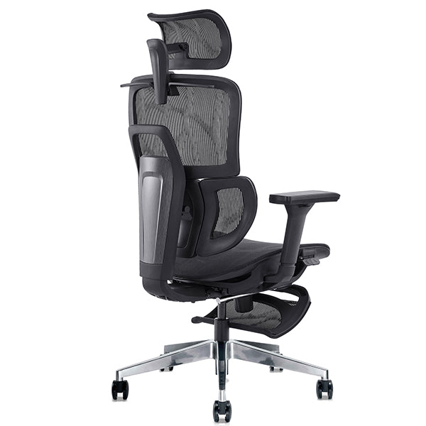 Seduta ergonomica - con braccioli regolabili - nero - Unisit