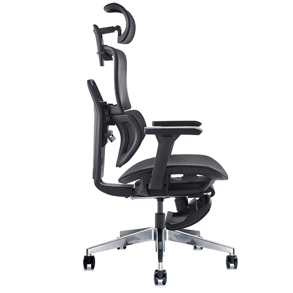 Seduta ergonomica - con braccioli regolabili - nero - Unisit
