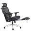 Seduta ergonomica - con braccioli regolabili - nero - Unisit