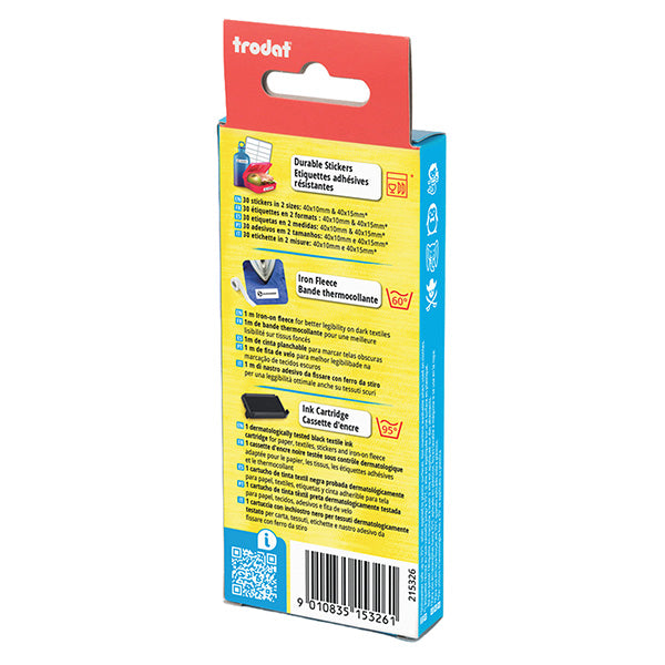 Refill Timbra&Attacca - per stampa su tessuti/etichette - Trodat