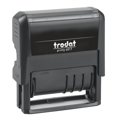 Timbro Printy P4 Dater Eco 4817 Datario + Polinomio - 3,8 mm - autoinchiostrante - Trodat