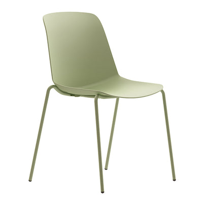 Seduta attesa Luna - 4 gambe - verde - Unisit