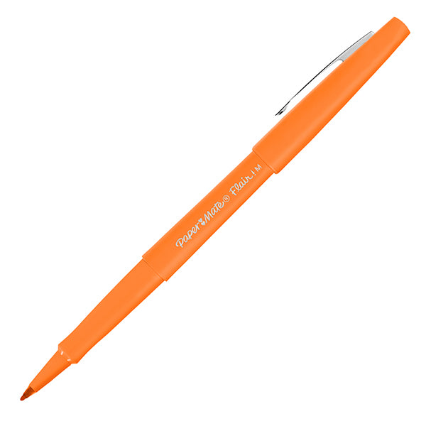Pennarello Flair Nylon - punta feltro - 1,10mm - colori assortiti Retrò - Papermate - conf. 6 pezzi