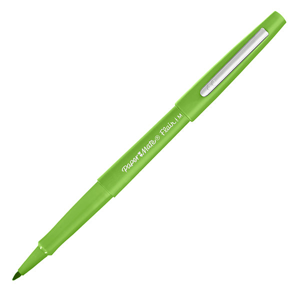 Pennarello Flair Nylon - punta feltro - 1,10mm - colori assortiti Retrò - Papermate - conf. 6 pezzi