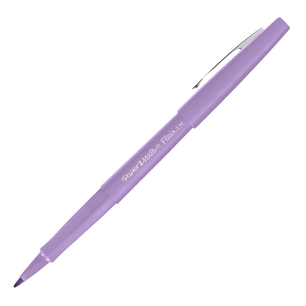 Pennarello Flair Nylon - punta feltro - 1,10mm - colori assortiti Retrò - Papermate - conf. 6 pezzi