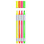 Evidenziatore Shine-Up - punta a scalpello  - colori assortiti - Schneider - conf. 4 pezzi