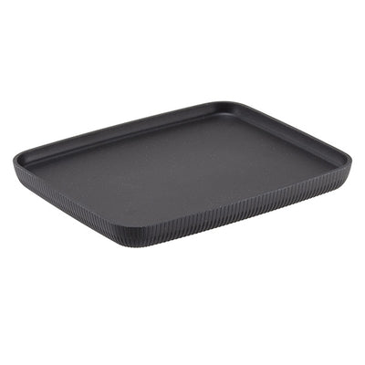 Vassoio buffet Norway - antracite - 32,5 x 26,5 x 3cm - melamina - Leone