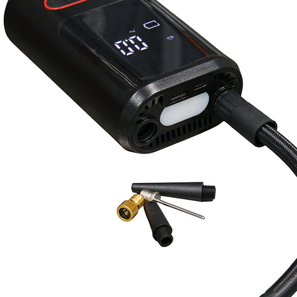 Mini compressore - batteria integrata ricaricabile - max 8 bar - Valex