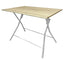 Tavolo Thiny small - 80 x 60 x 75 cm - effetto legno - Verdelook