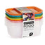 Contenitori alimenti – 185 x 125 x 561 mm – 600 ml - PP - Perfetto – conf. 5 pezzi