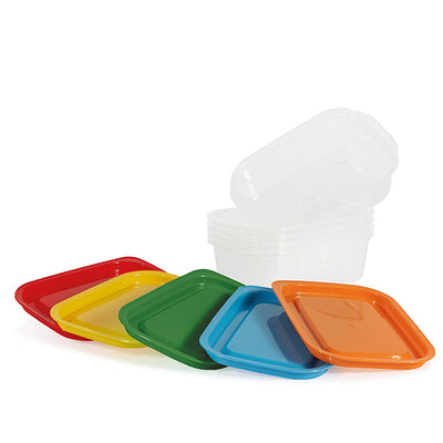 Contenitori alimenti – 185 x 125 x 561 mm – 600 ml - PP - Perfetto – conf. 5 pezzi