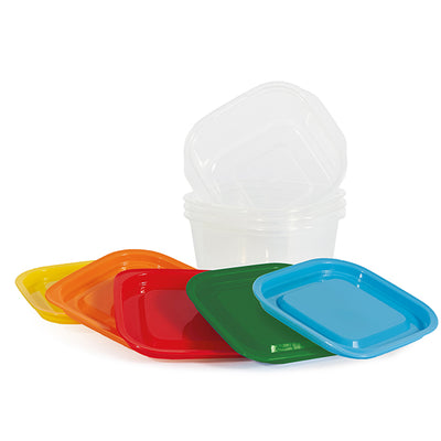 Contenitori alimenti – 150 x 137 x 69 mm – 630 ml - PP - Perfetto – conf. 5 pezzi
