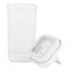Contenitore alimentare Foodbox - 110 x 110 x 220 mm - 1,7 litri - ABS - Perfetto