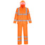 Completo antipioggia HiVi - ripiegabile - impermeabile - XL - arancione fluo - Portwest