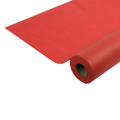 Tovaglia idrorepellente - in rotolo - 1,2 x 10 m - spunbond - rosso - Pro Nappe
