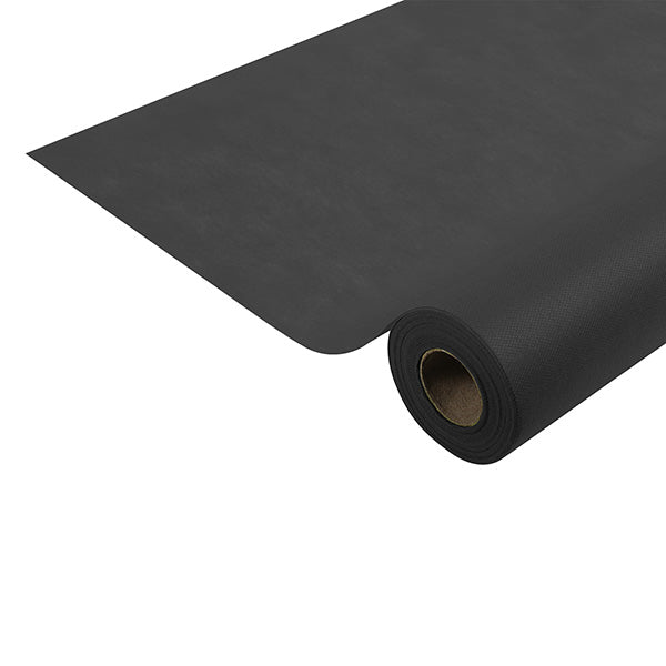 Tovaglia idrorepellente - in rotolo - 1,2 x 25 m - spunbond - nero - Pro Nappe