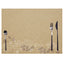 Tovaglietta monouso Floral - 30 x 40 cm - carta - avana - Pro Nappe - conf. 400 pezzi