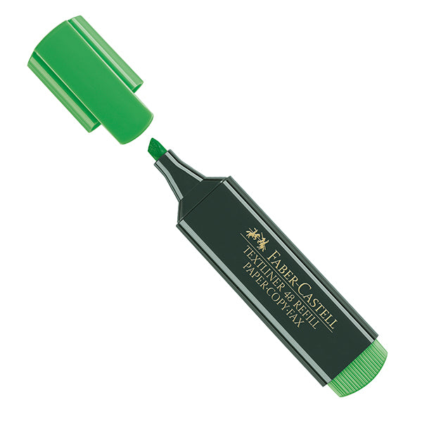 Evidenziatore Textliner 48 - punta a scalpello - colori assortiti - Faber-Castell - astuccio 8 colori